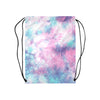 Blue & Pink Cotton Candy Drawstring Bag
