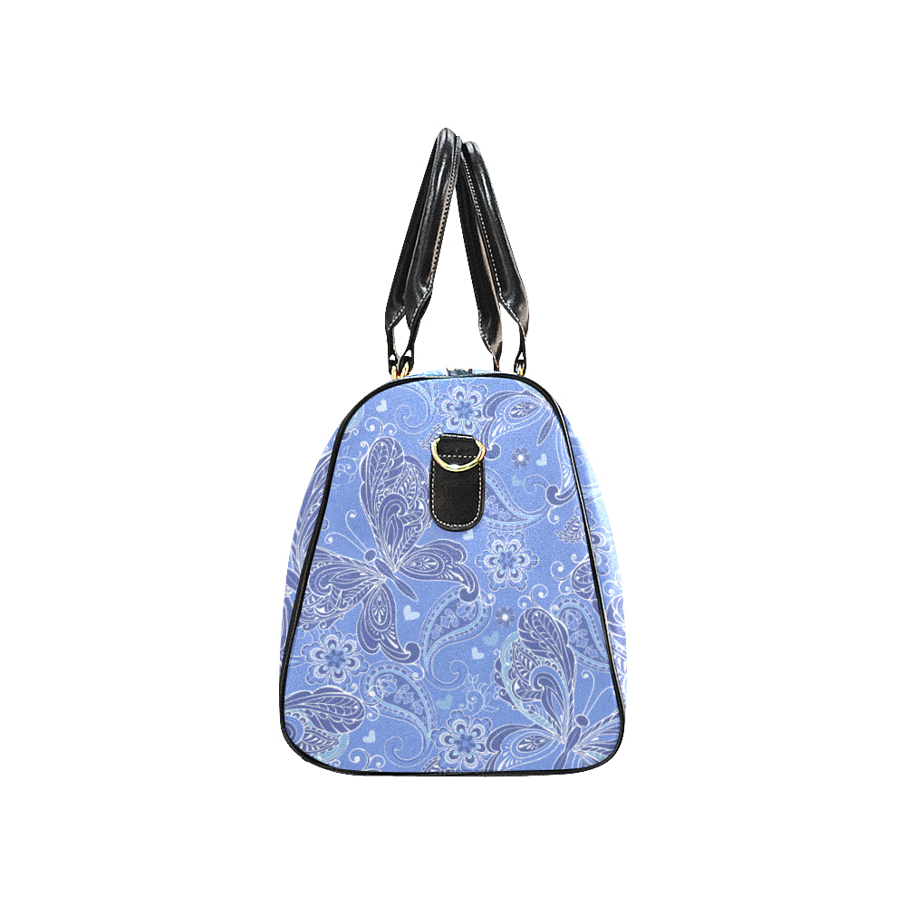 Purple Butterflies Decor Travel Bag