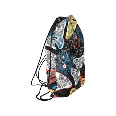 Colorful Butterflies Decor Drawstring Bag