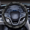 Black Elegant Decor Steering Wheel Cover