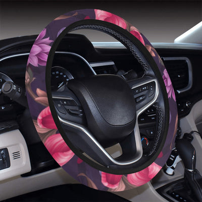 Colorful Flowers Steering Wheel Cover