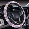 Blue Purple Abstract Steering Wheel Cover