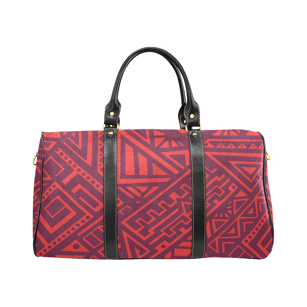 Red Tribal Travel Bag