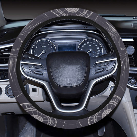 Astrology Symbols Steering Wheel Cover
