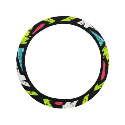 Colorful Abstract Steering Wheel Cover