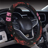 Pink Red Lips Steering Wheel Cover