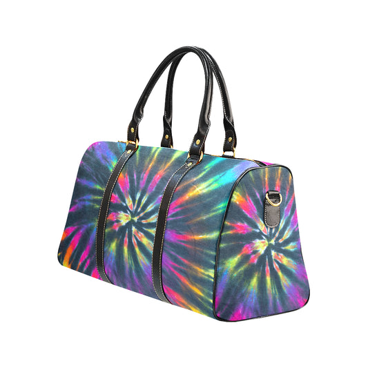 Neon Tie Dye Travel Bag