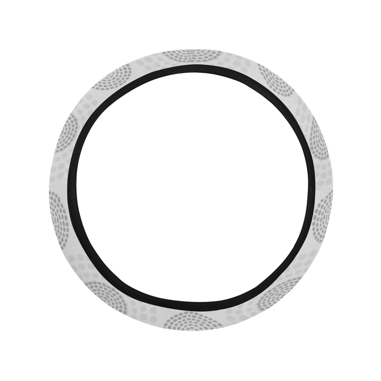 Abstract Circles (2) Steering Wheel Cover