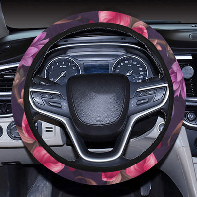 Colorful Flowers Steering Wheel Cover