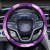 Purple Butterflies Steering Wheel Cover