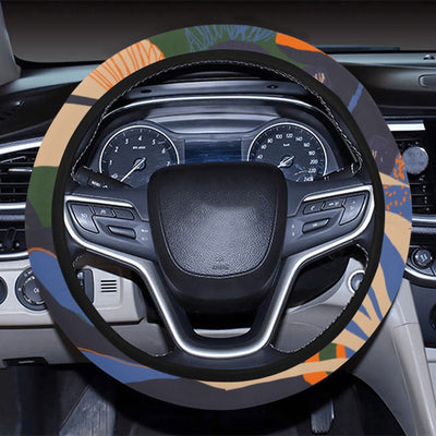 Colorful Plants Steering Wheel Cover