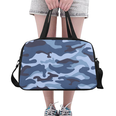 Blue Camouflage Fitness Bag Fitness