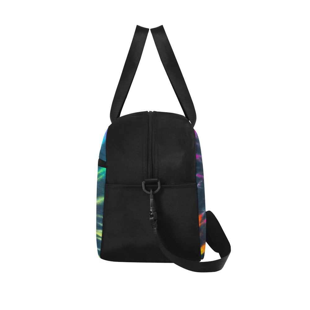 Colorful Neon Tie Dye Fitness Bag Fitness