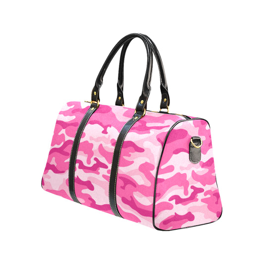 Pink Camouflage Travel Bag