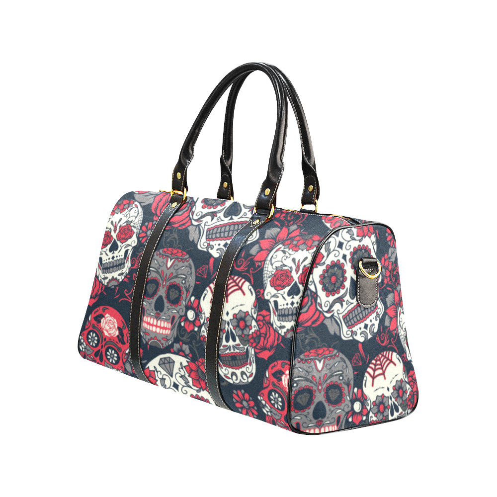 Sugar Skull & Roses Travel Bag