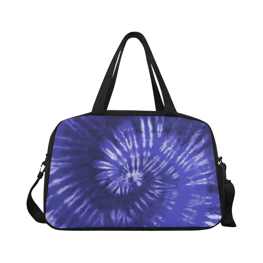 Royal Blue Tie Dye Fitness Bag Fitness