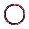 Colorful Flowers Steering Wheel Cover