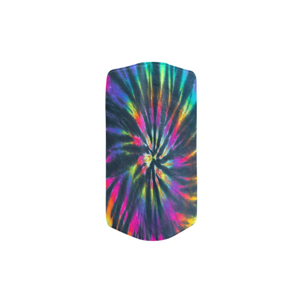 Colorful Neon Tie Dye Clutch Purse
