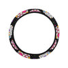 Colorful Sugar Skulls Steering Wheel Cover