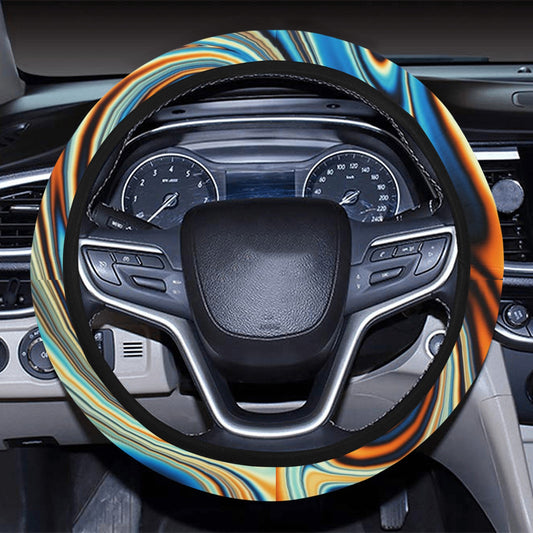 Colorful Abstract Steering Wheel Cover
