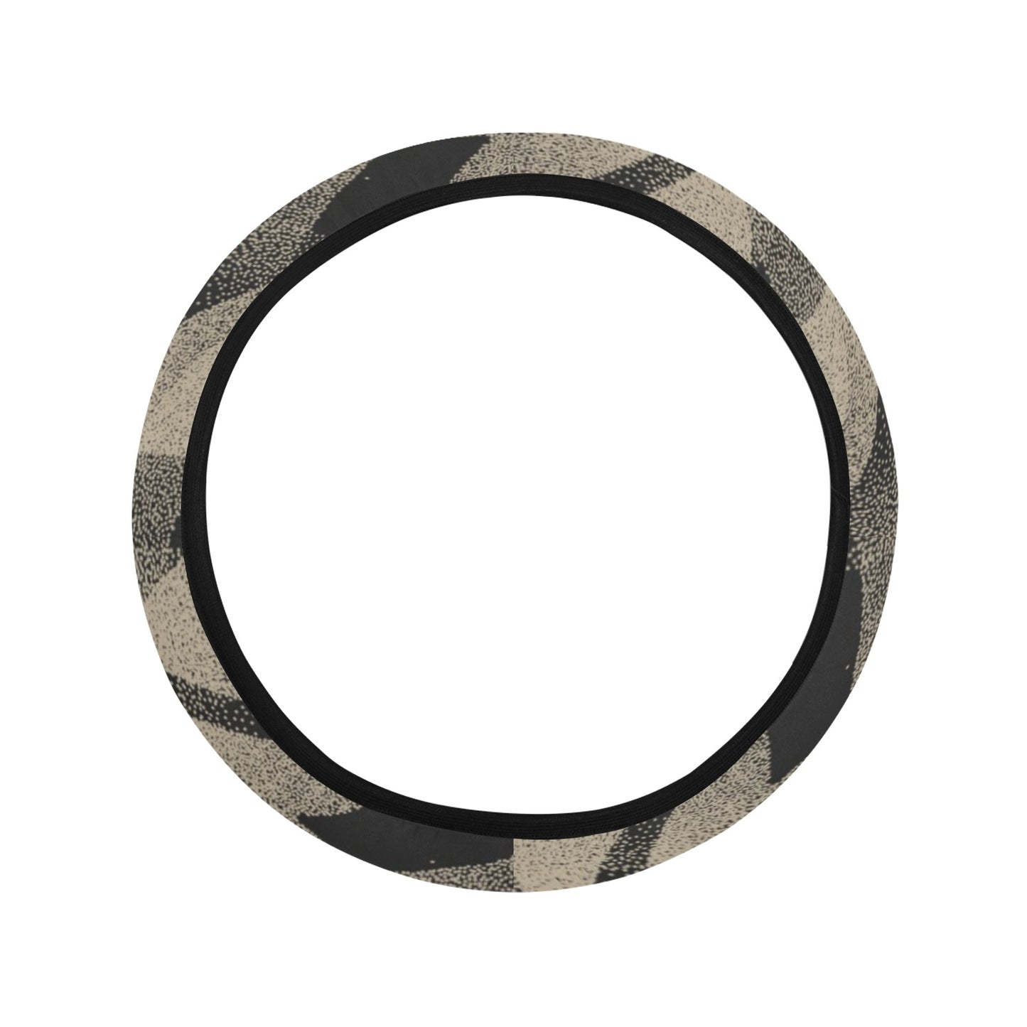 Abstract Zig Zag Steering Wheel Cover