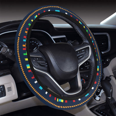 Colorful Ethnic Steering Wheel Cover