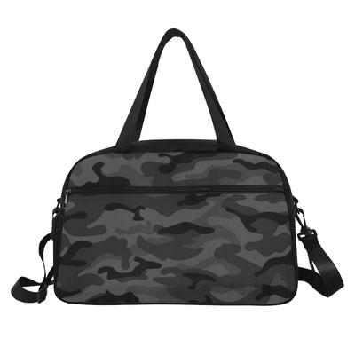 Dark Grey Camouflage Fitness Bag Fitness