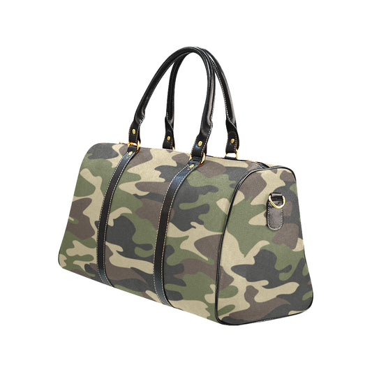 Army Green Camouflage Travel Bag