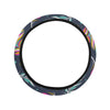 Colorful Feathers Steering Wheel Cover