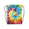 Colorful Tie Dye Abstract Art Drawstring Bag