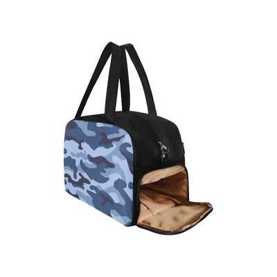 Blue Camouflage Fitness Bag Fitness