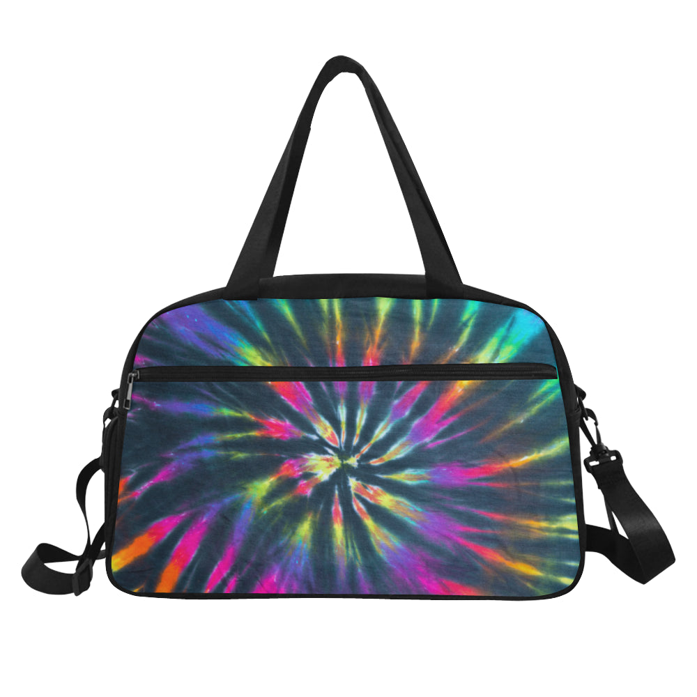 Colorful Neon Tie Dye Fitness Bag Fitness