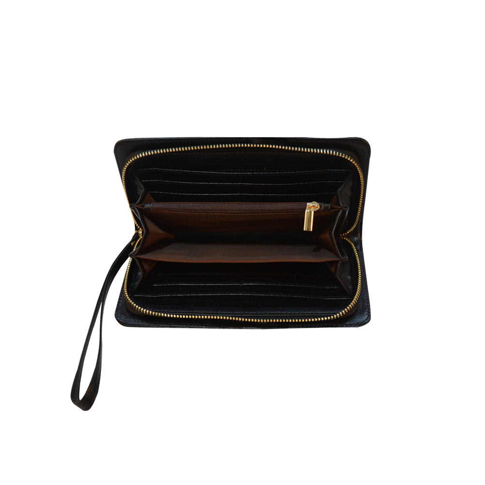 Colorful Boho Aztec Streaks Clutch Purse