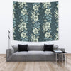 Floral Tribal Polynesian Wall Tapestry