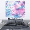 Blue & Pink Cotton Candy Wall Tapestry