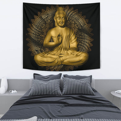 Buddha Statue Wall Tapestry