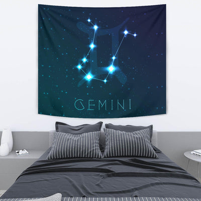 Gemini Zodiac Wall Tapestry