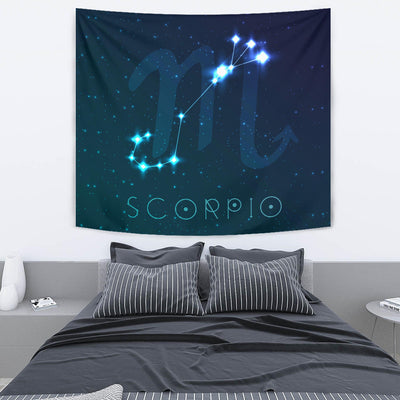 Scorpio Zodiac Wall Tapestry