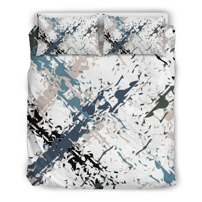 Abstract Paint Bedding Set