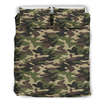 Army Green Camouflage Bedding Set