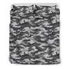 Grey Camouflage Bedding Set