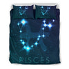Pisces Zodiac Bedding Set