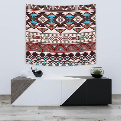 Brown Boho Aztec Wall Tapestry