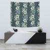Floral Tribal Polynesian Wall Tapestry