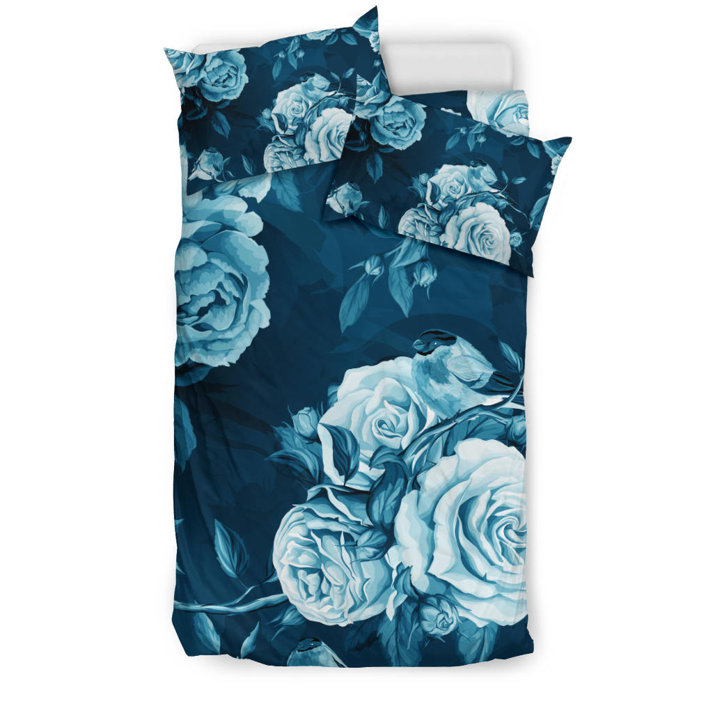 Blue Roses Bedding