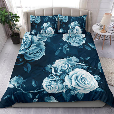 Blue Roses Bedding