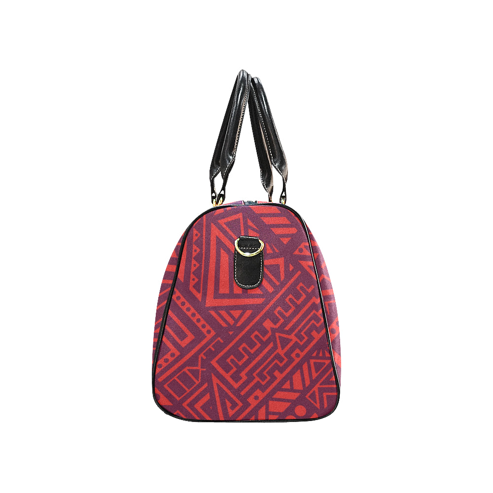 Red Tribal Travel Bag