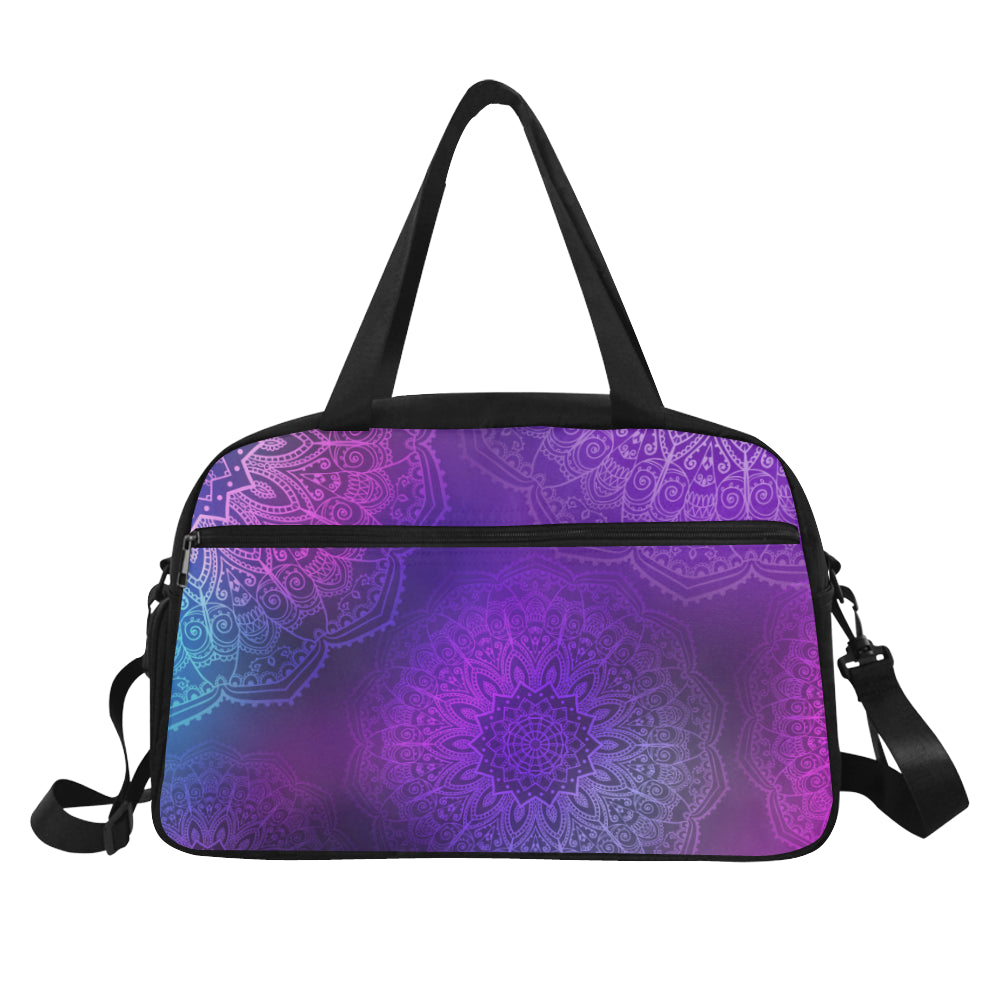 Purple Mandalas Fitness Bag Fitness