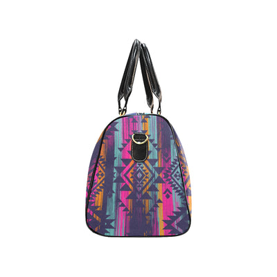 Boho Aztec Color Streaks Travel Bag