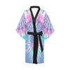 Pink Tie Dye Kimono Robe
